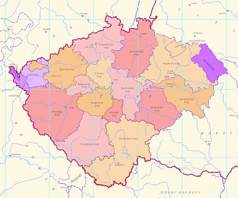 Krajská zřízení v Českých zemích  od pol. 15. stol do roku 1850