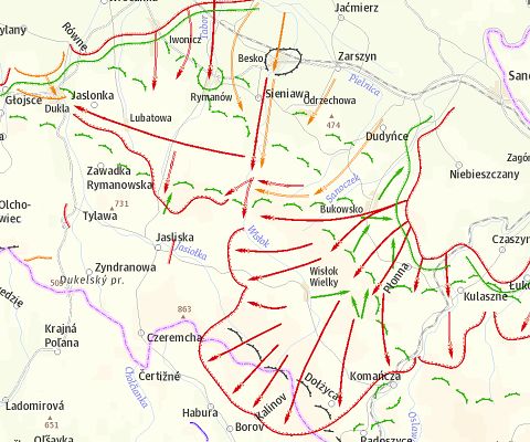Útočná operace sovětských a československých vojsk 1. a 4. ukrajinského frontu na pomoc povstaleckým silám Slovenského národního povstání v rámci východokarpatské operace 